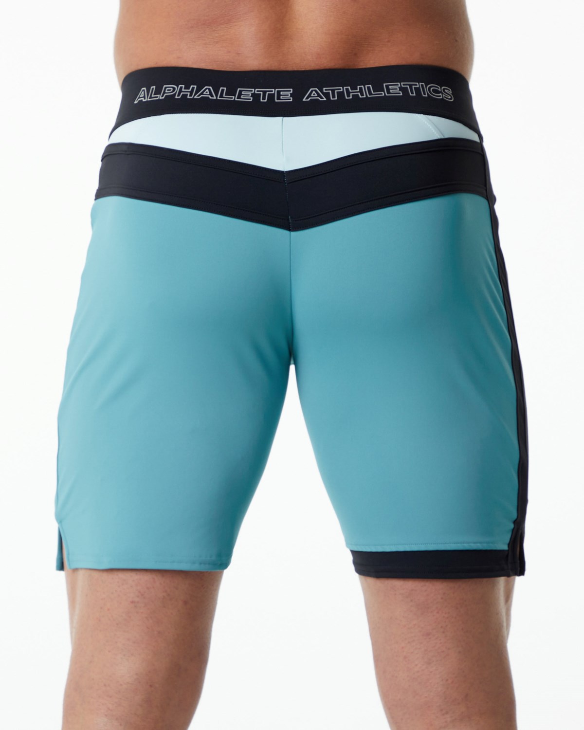 Alphalete Wettkampf Board Kurzes Teal | ND0762598