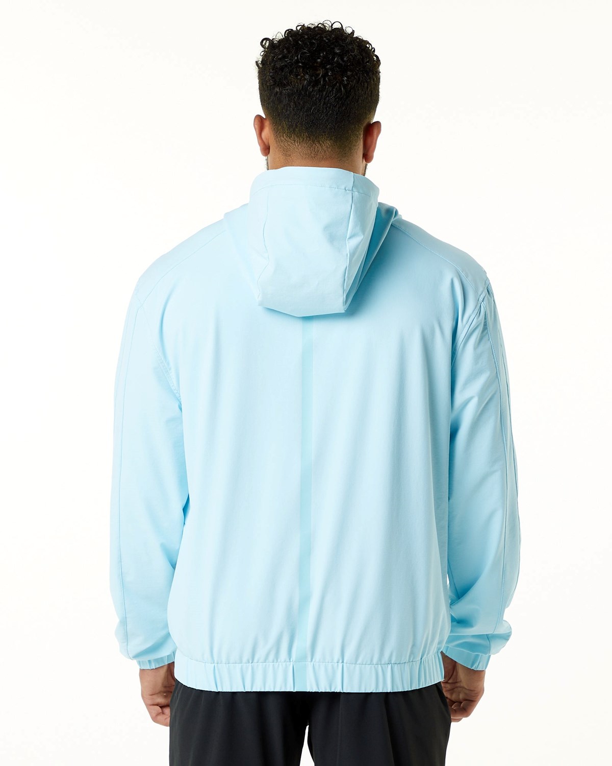 Alphalete Woven Performance Jacket Blau | RI0375684