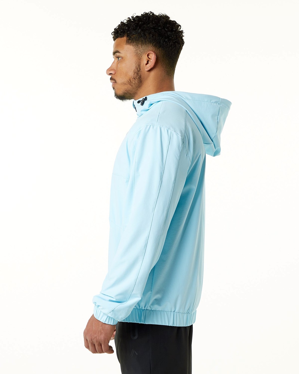 Alphalete Woven Performance Jacket Blau | RI0375684