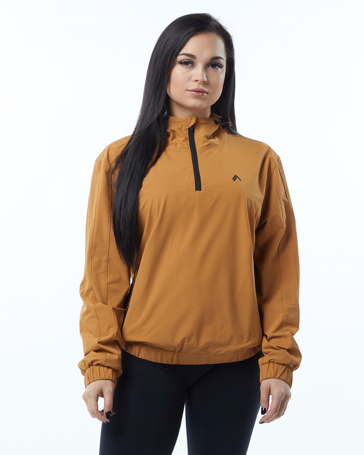 Alphalete Woven Performance Jacket Chestnut | IR5731024