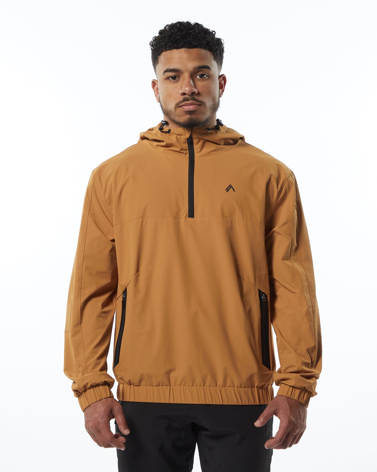 Alphalete Woven Performance Jacket Chestnut | SW6359142