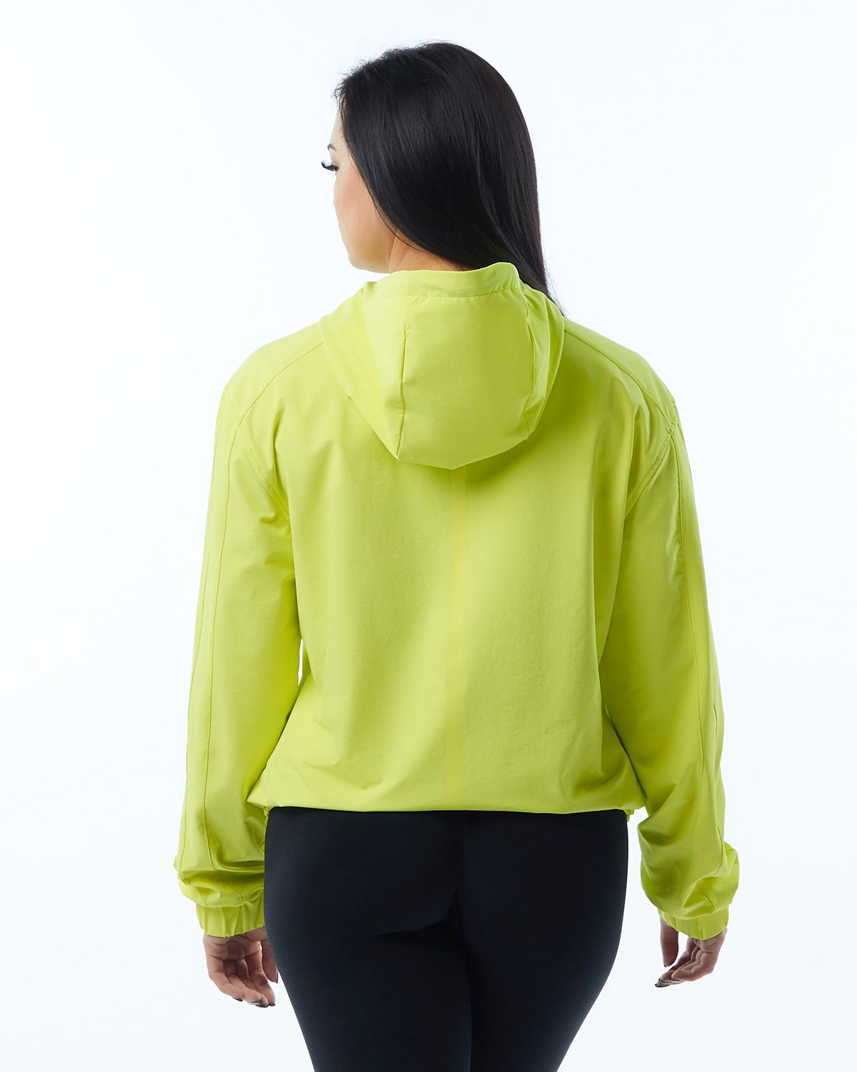 Alphalete Woven Performance Jacket Citrus Slice | LA4310872