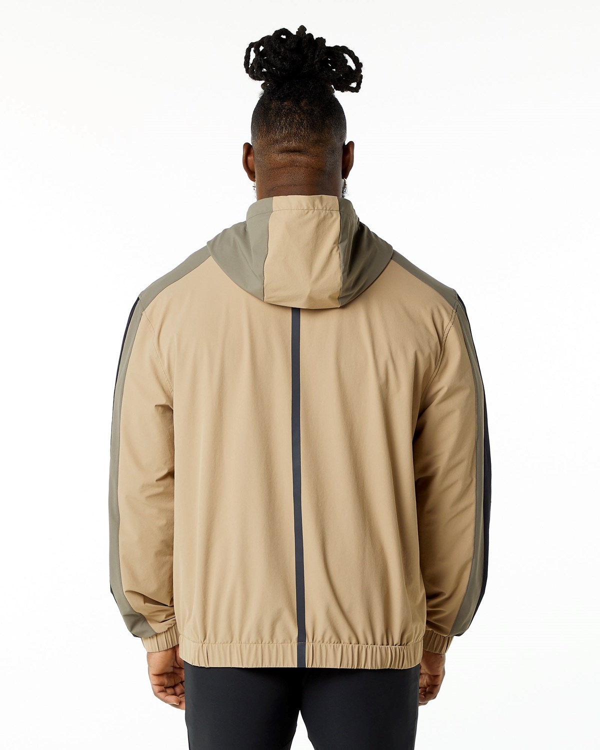 Alphalete Woven Performance Jacket Desert Safari | AY5381726