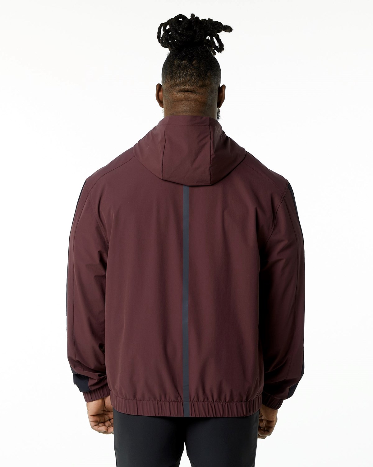 Alphalete Woven Performance Jacket Dunkel | QL7613409