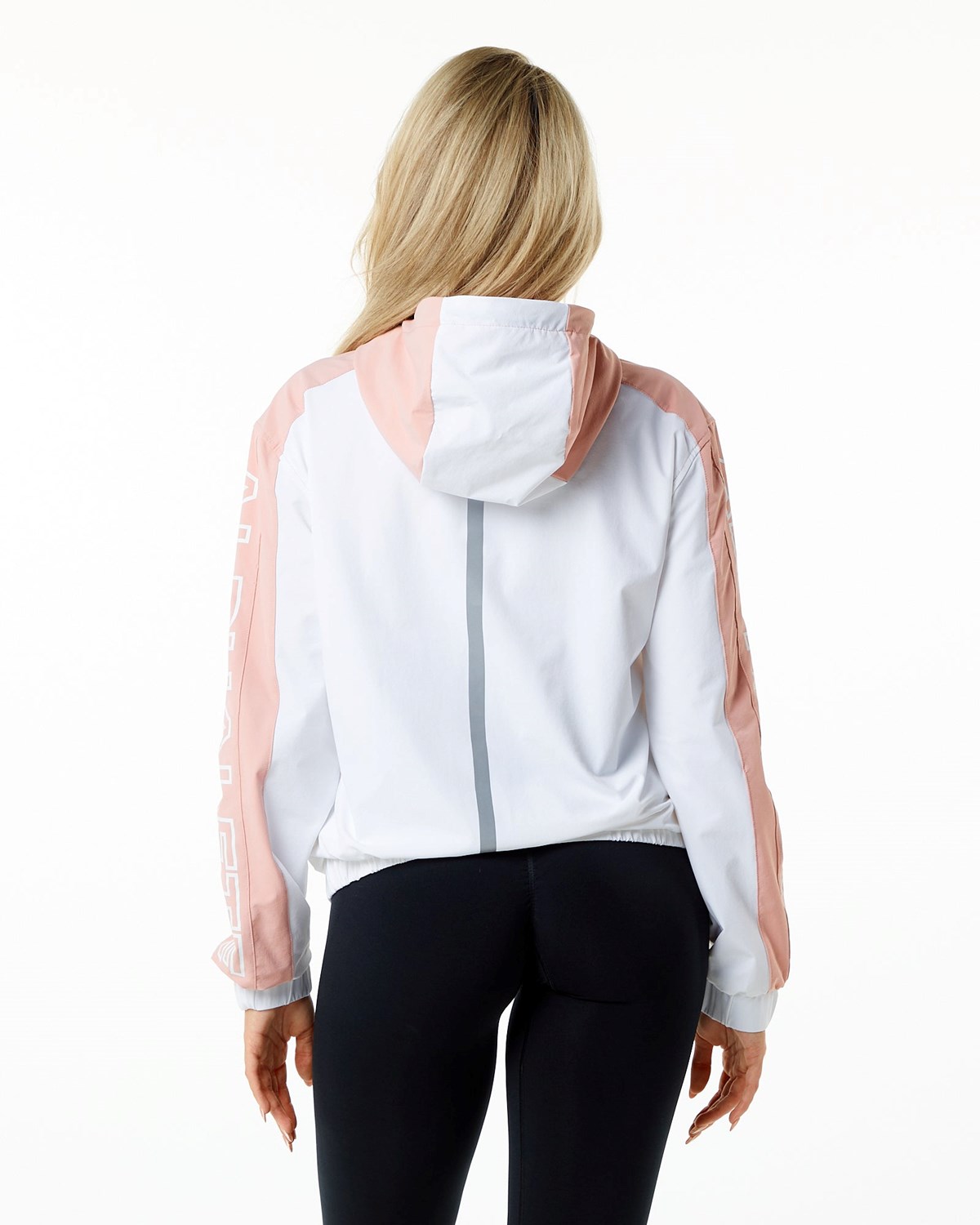 Alphalete Woven Performance Jacket Rosa | MO2679810