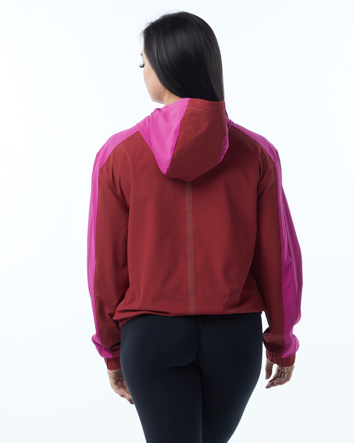 Alphalete Woven Performance Jacket Rosa | RF5917308