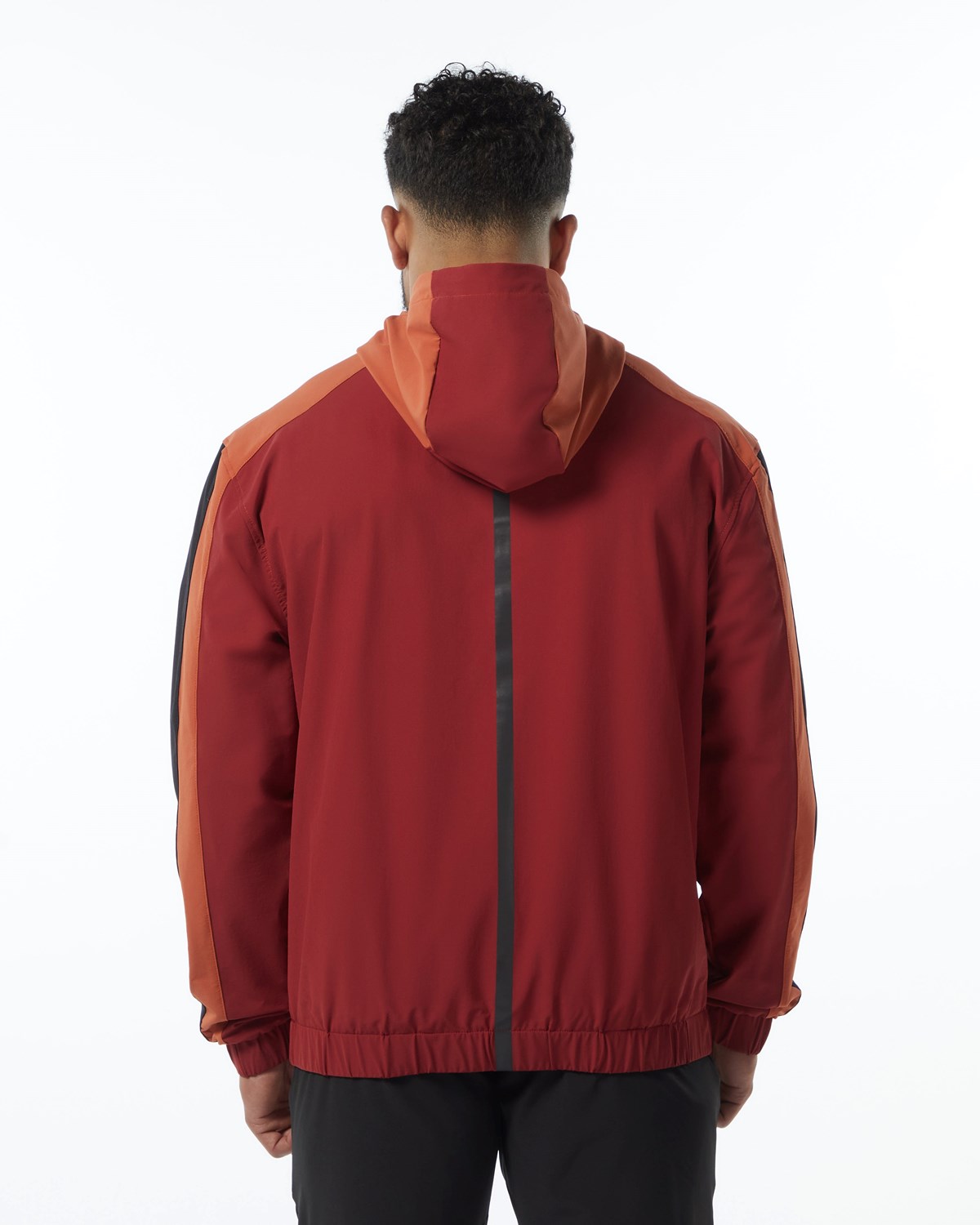 Alphalete Woven Performance Jacket Rot | NV4760298