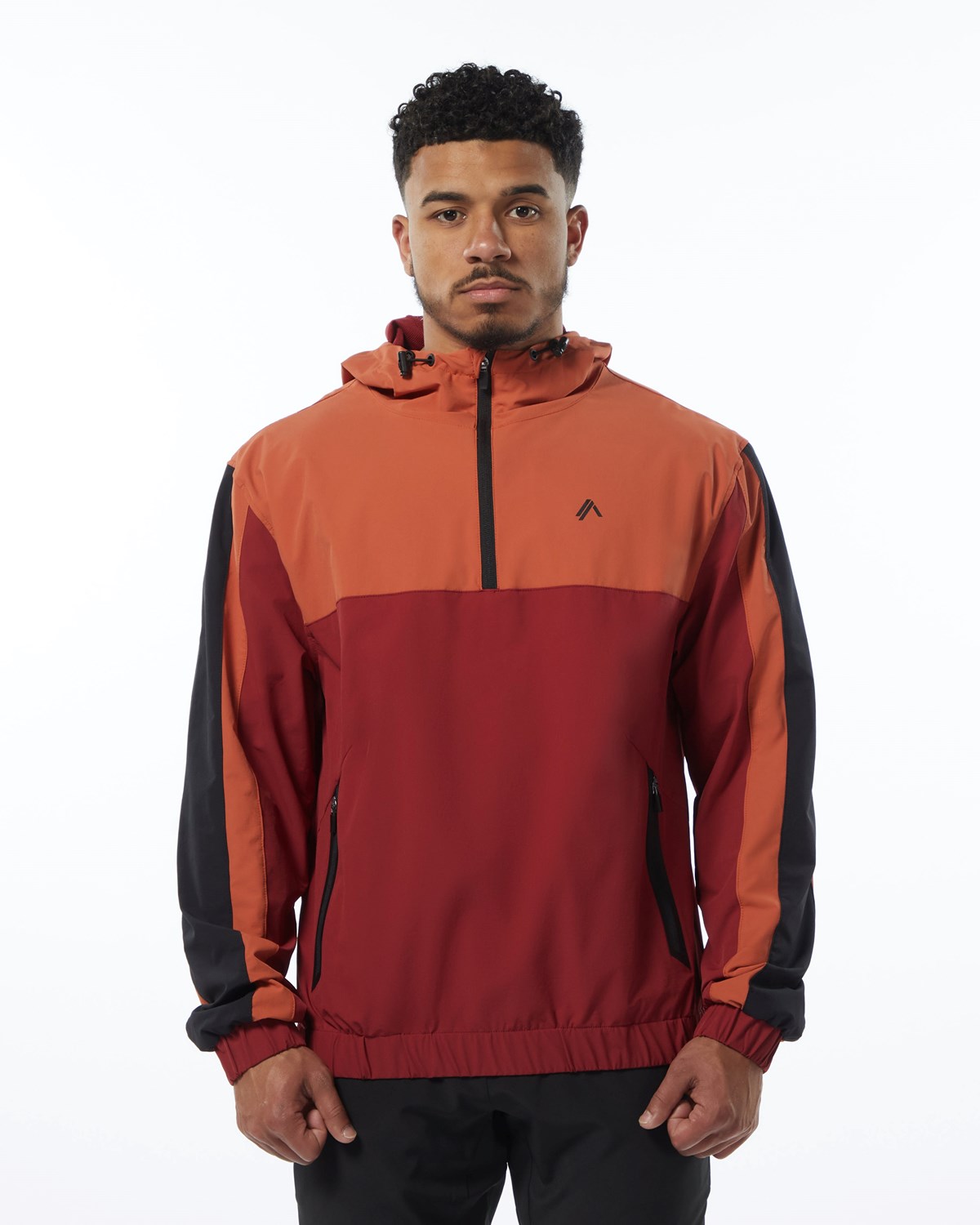 Alphalete Woven Performance Jacket Rot | NV4760298