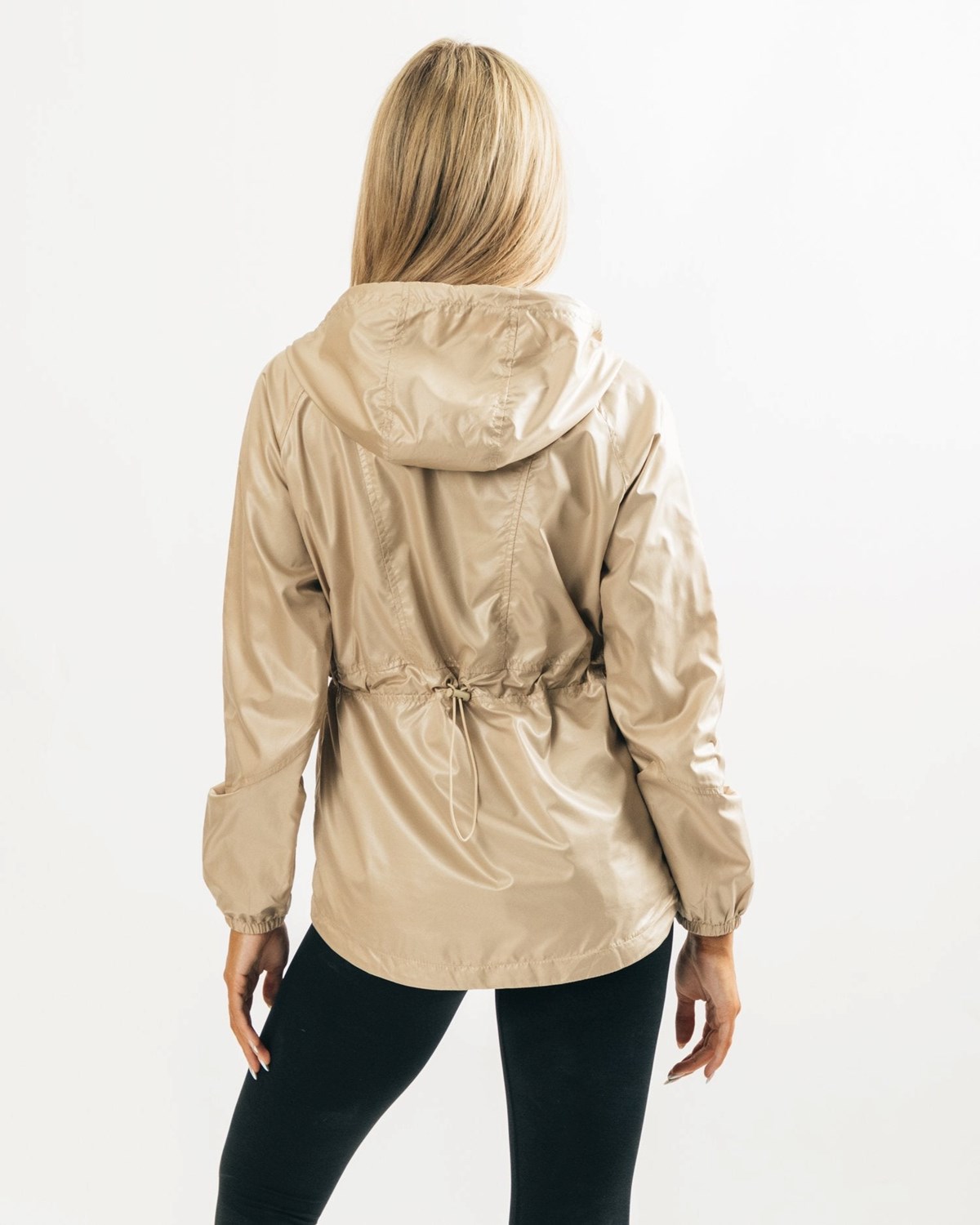 Alphalete Woven Performance Jacket Tan | LG7605138