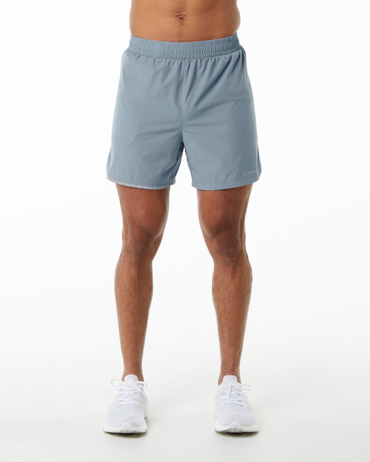 Alphalete Woven Sport Kurzes Blau | ST3045198