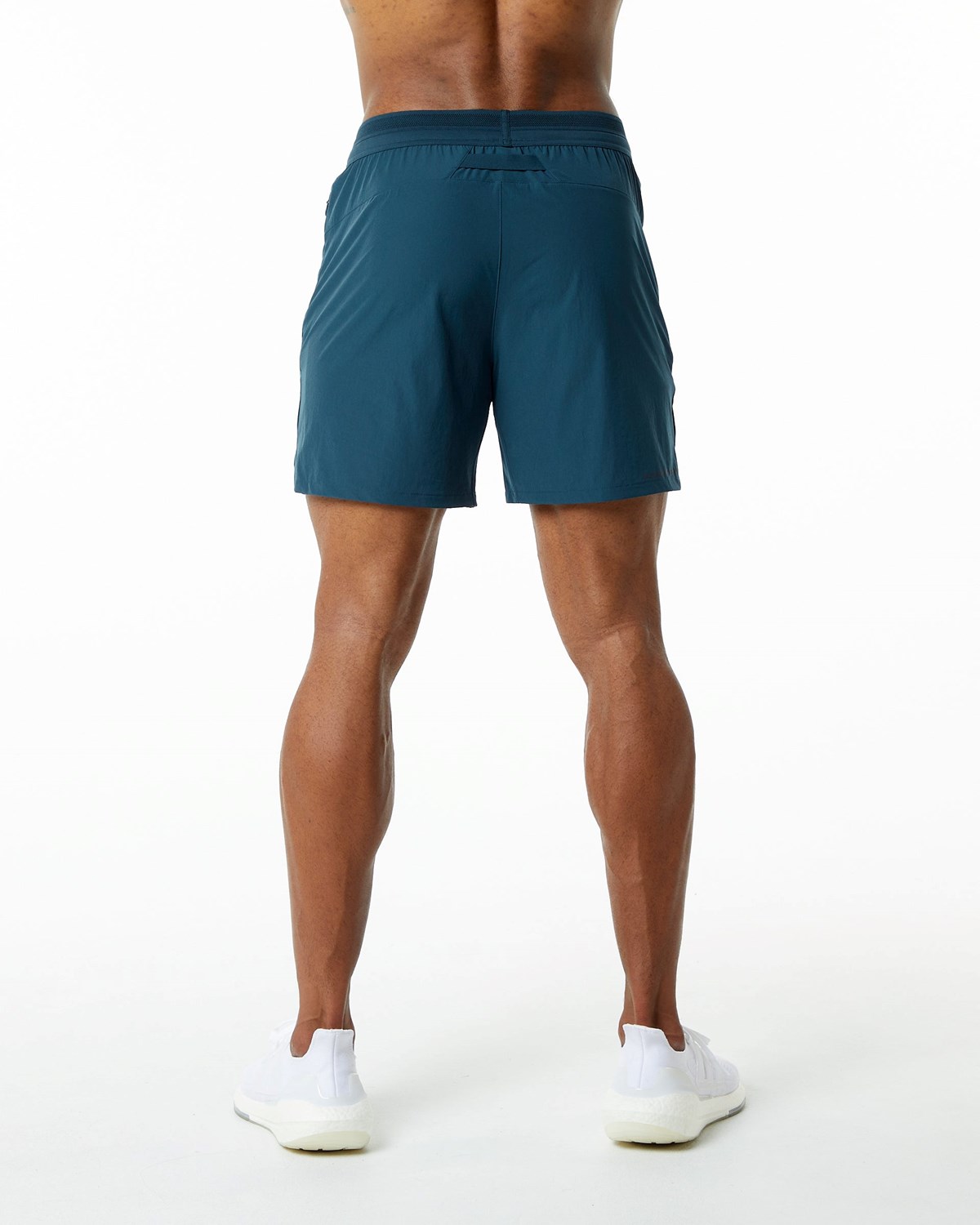 Alphalete Woven Sport Kurzes Dunkelblau | GN5714036