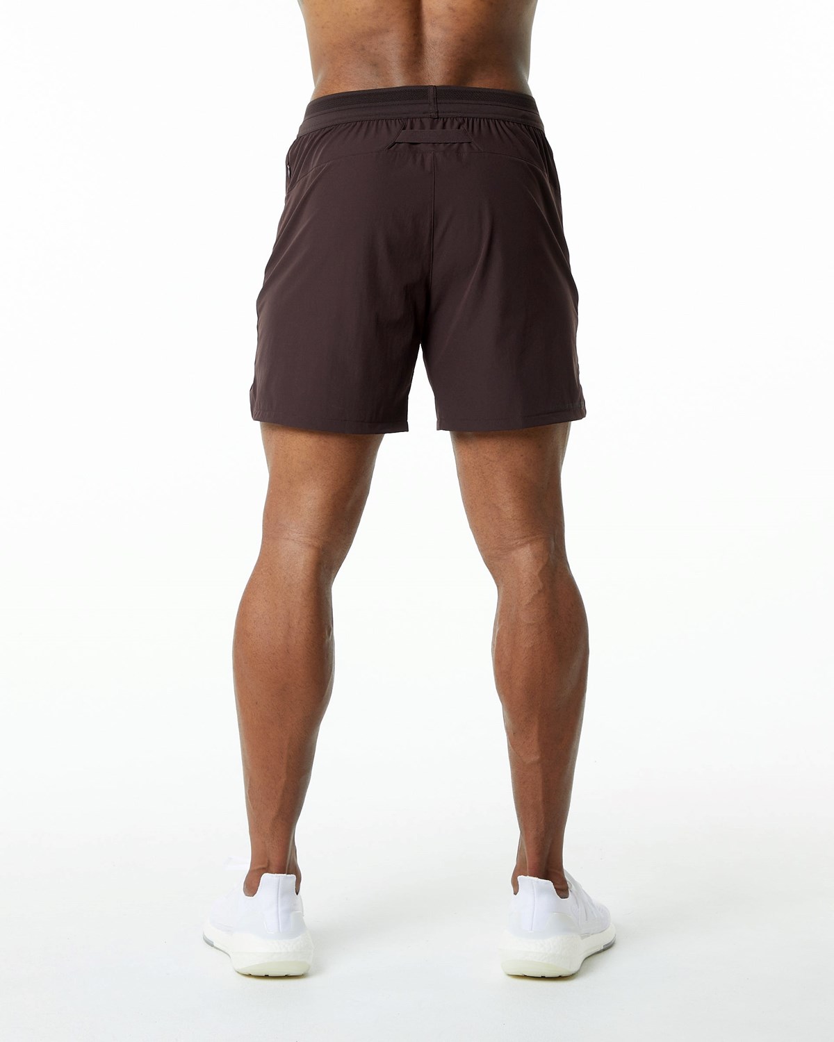 Alphalete Woven Sport Kurzes Schokolade | AU7642801